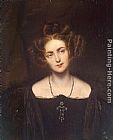 Paul Delaroche Famous Paintings - Portrait of Henrietta Sontag